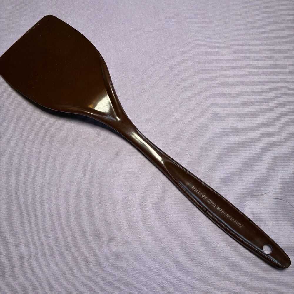 Vintage Collectible Melamine Brown Plastic Spatula - Picture 7 of 7